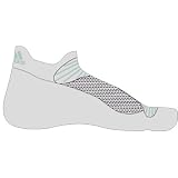 Adidas 2007/08 Adistar Race Low Cut Cycling Sock - Aluminum - 894098