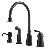 Price Pfister 026-4CBY Avalon Single-Handle Kitchen Faucet, Tuscan Bronze