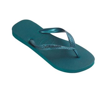 Havaianas Flip Flops Slippers * Metallic Dark Green * New 08 US 4/5 * 08 Newest Collection - We Have Large Selections! * from Havaianas