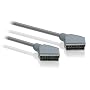Philips SWV 2693 T/10 Scart Audio-/Video-Kabel 1,5 m (Stecker-Stecker) silber