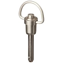 Jergens Stainless Steel Kwik-Lok Ring Handle Quick-Release Pin (Metric)