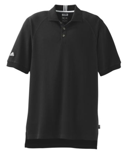 Adidas Polo Mens Climalite Pique Golf Shirt A08 (X-Large / Black)