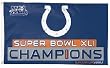 Indianapolis Colts Super Bowl 41 Champ 3'x5' Flag (Wincraft) - Football Sports Merchandise