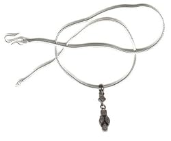 Silver Locket Pendant Rosequartz Gemstone Jewelry 1.75 inches (gpndt044)
