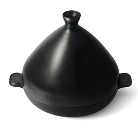 BlissHome, Nigella Lawson's Flameware, Large Tagine, Black