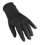 Trekmates silk gloves liners black size xlarge