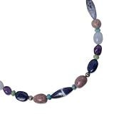 Carolyn Pollack Sterling Silver Magnetic Collection Pastel Gemstones 17 Necklace