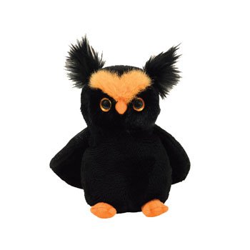 Childrens Toyshop  Sporting Goods : Ty Beanie Baby - Hootsey the Owl (Internet Exclusive)