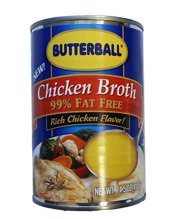 Butterball 99% Fat Free Chicken Broth, by Broths