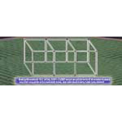 Better Baseball Pro Cube Batting Cage 12x12x40