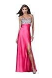 La Femme 15993, Strapless Satin Gown