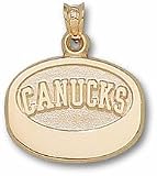 Vancouver Canucks "Canucks Puck" Pendant - 14KT Gold Jewelry
