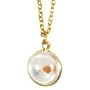 Mustard Seed Pendant 14k Gold Plate 18" Gold Plate Chain