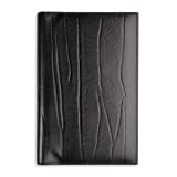 Portable 1/2 Western Coach Cowhide Binder - Black