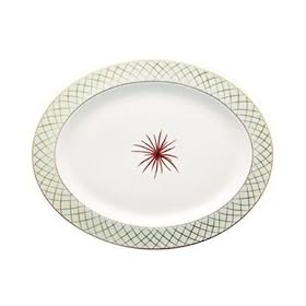 Bernardaud Etoiles Oval Platter, 15 by Bernardaud