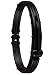 Jewelry : Black Ion Plated Stainless Steel Cuff Bracelet