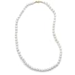 16 Inch 14k Yellow Gold 6-6.5mm Freshwater Pearl Necklace