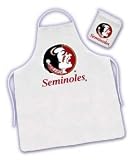 Florida State Seminoles Tailgate Barbecue (BBQ) Grilling Apron/Mitt Set NCAA