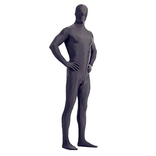 Scott Alain Creation - Novelty Zentai Suit Men's Spandex Lycra Costume Black Size M