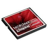 Kingston Technology CF/16GB-U3 16GB 266x Ultimate CompactFlash with Recovery Software (Black)