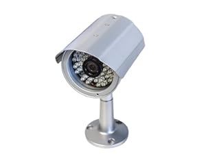 Aposonic A-E700CK 700 TV-Line Ultra High-Resolution Weather-Proof Day and Night CCTV Surveillance Security Camera (Silver)