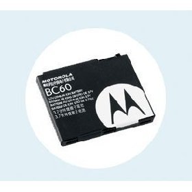 Motorola Slvr L7, L6, L2 OEM Original Lithium-Ion Battery BC60