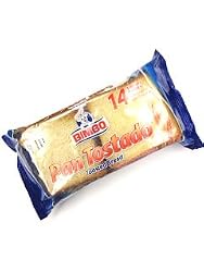 Bimbo Pan tostado - Pan Blanco - Toasted Bread - 14 Slices 7.05 oz