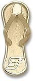 Denver Broncos Logo Flip Flop 1" 10K Charm/Pendant