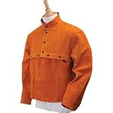 Black Stallion 214CS-E Economy Split Cowhide Welding Cape Sleeve and 14