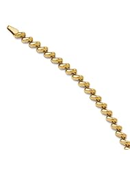 Leslies 14k Polished Bracelet Length 7"