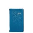2013 Pocket Datebook Journal, Genuine Goatskin Leather, 5"
