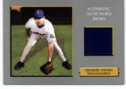 2006 Topps Turkey Red Relics #MY Michael Young JSY - Texas Rangers (Piece of Authentic Jersey) (Baseball Cards)