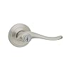Kwikset 740AVL 15 SMT CP Avalon Entry Lever Featuring SmartKey, Satin Nickel
