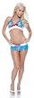 188116 First Mate Outfit, Turquoise, One Size
