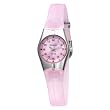 Armitron Women's 25-6355PNK Pink and Silver-Tone Easy to Read Sport Watch