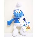 9" SMURF PLUSH SOFT TOY TOY TEDDY FROM THE SMURFS FILM NEW