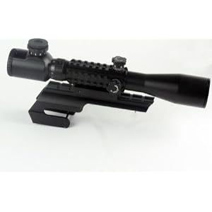 3-9×40 Tactical Tri Weaver Rail R/G/BScope+REMINGTON Shotgun Scope Mount