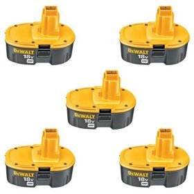 Click here to buy DeWalt DC9096-5 18V XRP Battery - 5 Pack - NEW by DeWalt.