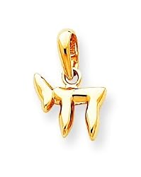 14K Chai (Life) Pendant