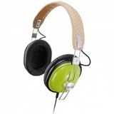 Panasonic RP-HTx7E-G  Retro Style Monitor Headphones - Green