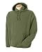 Authentic Pigment 11 oz Pigment-Dyed Fleece Pullover Hood 11562