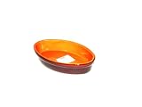 Piral 8 Inch x 5 Inch Oval Baker, Rich Umber