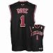 Derrick Rose Jersey: adidas Black Replica #1 Chicago Bulls Jersey