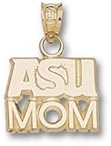 Arizona State Sun Devils ASU Mom Pendant - 14KT Gold Jewelry