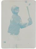 2006 Just Minors Just Rookies Printing Plates Yellow 17 Balbino Fuenmayor Toronto Blue Jays (Rookie Parallel - Piece of Authentic Press Plate - Serial #'d to 1 - Baseball Cards)
