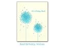 Best Birthday Wishes Letterpress Greeting Card