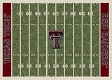 Texas Tech Red Raiders 5 4 x 7 8 NCAA Home Field Area Rug