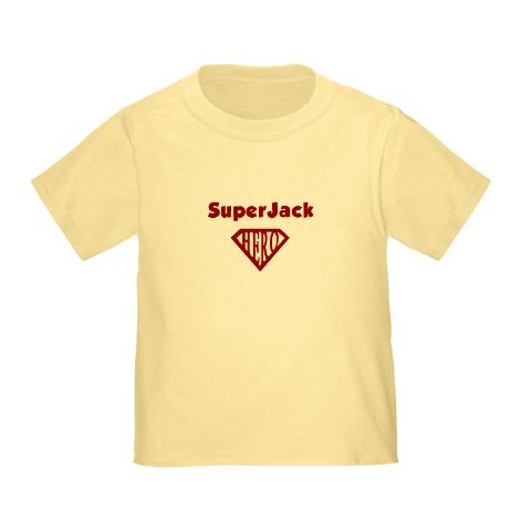  Personalized SuperJack Jack Superman Hero Baby Infant Toddler Kids Shirt - Birthday and Christmas Collection