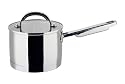 Meyer Contempri Stainless Steel Saucepan with Glass Lid, 16 cm, 1.9 Litre