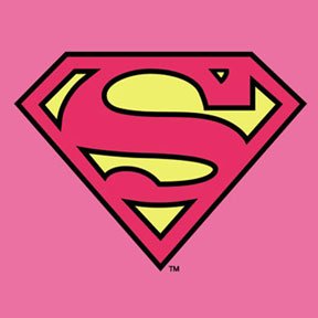  Supergirl Hot Pink Juniors Babydoll T-Shirt